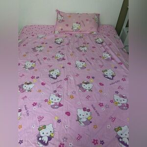 Hello Kitty Mermaid Comforter cover & Pillow Case Bundle